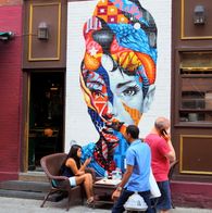 NYC - Painting on Wall