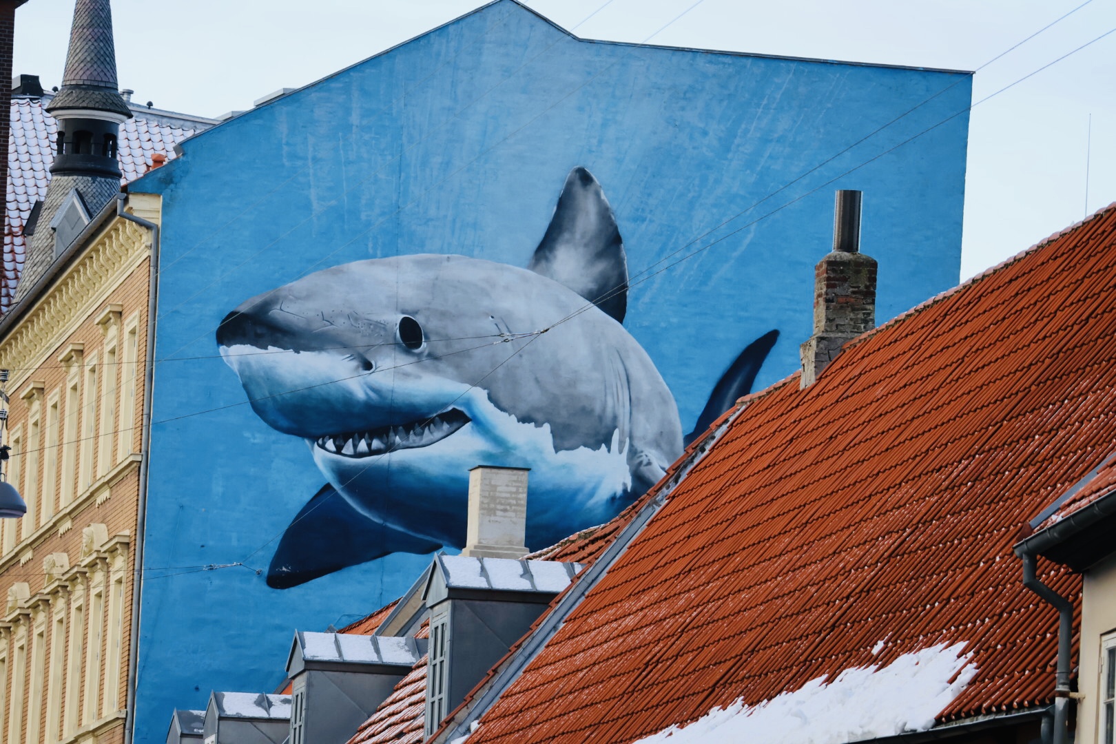 Vægmaleri, Vestergade Aarhus